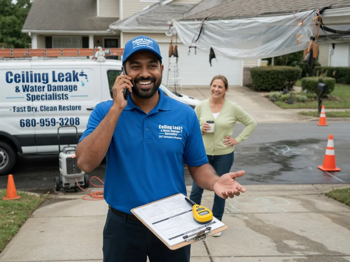 Ceiling Leak Cleanup West Chester, PA FAQs